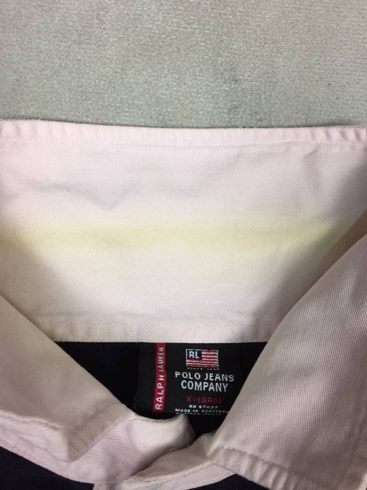 Polo Ralph Lauren Polo Jeans Co Ralph Lauren Spell Out Oversized Polo Rugby Size US XL / EU 56 / 4 - 9 Thumbnail