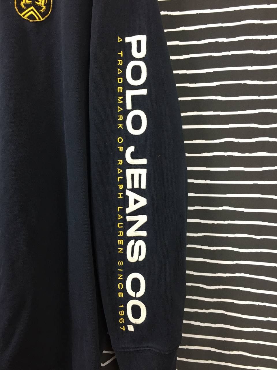 Polo Ralph Lauren Polo Jeans Co Ralph Lauren Spell Out Oversized Polo Rugby Size US XL / EU 56 / 4 - 8 Thumbnail