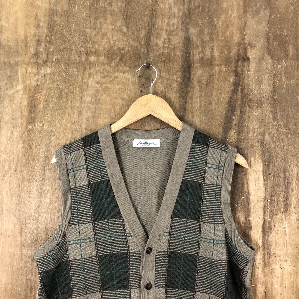 Lindbergh Lindbengh Vest Brown Knitwear vintage #6338 Size US M / EU 48-50 / 2 - 2 Thumbnail