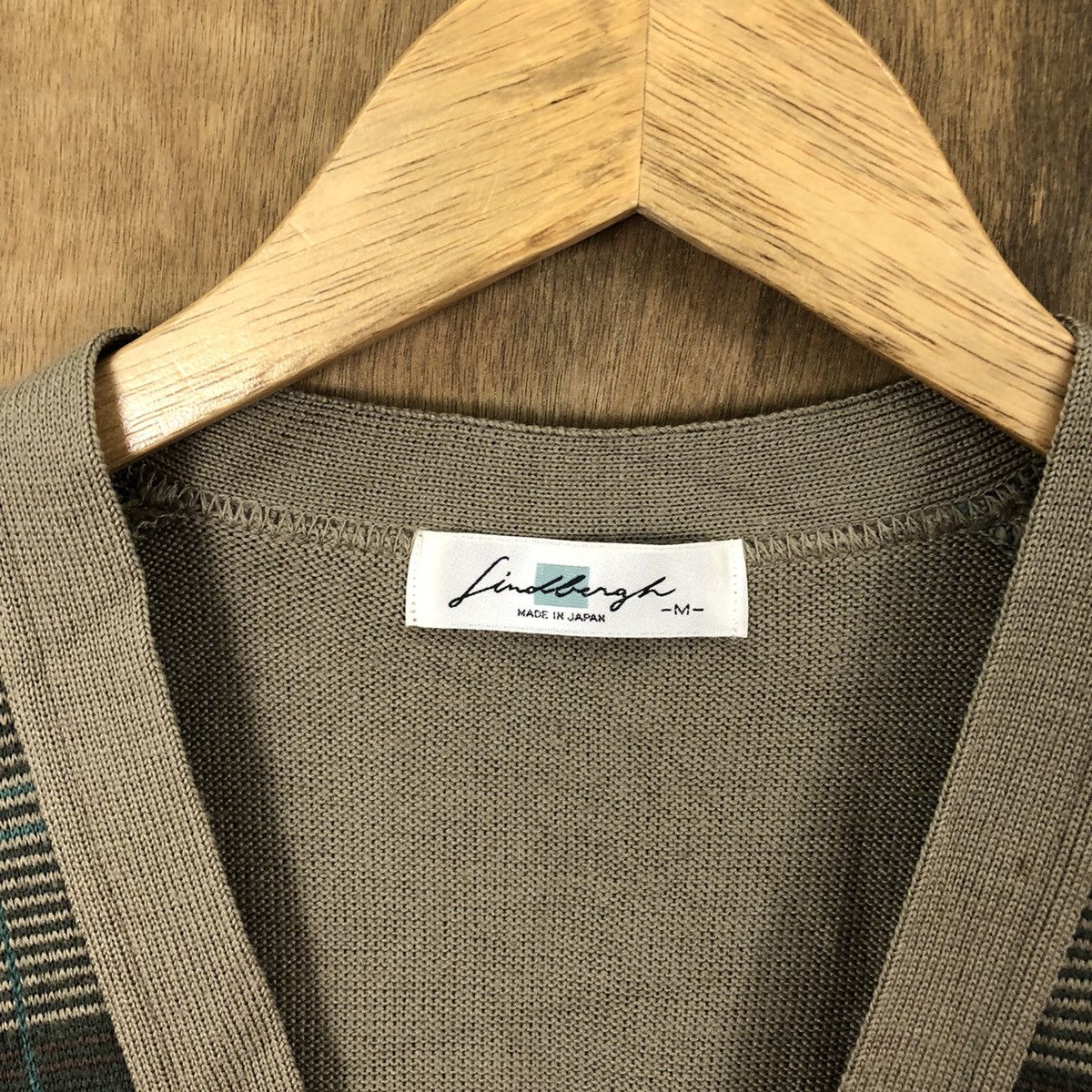 Lindbergh Lindbengh Vest Brown Knitwear vintage #6338 Size US M / EU 48-50 / 2 - 6 Thumbnail