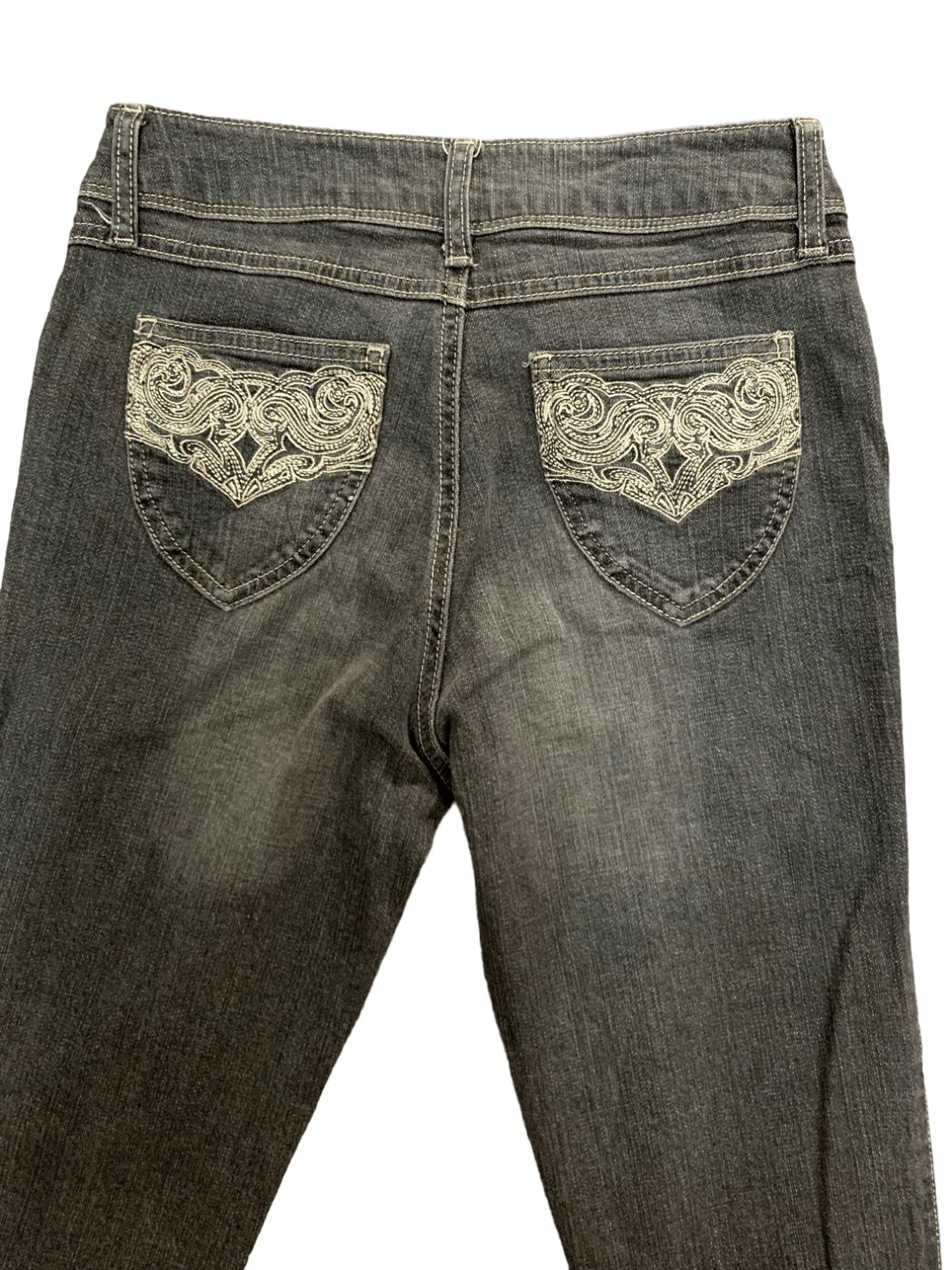 Japanese Brand Vintage Japanese Brand Faded Wash Flare Jeans 26x29 Size US 26 / EU 42 - 7 Thumbnail