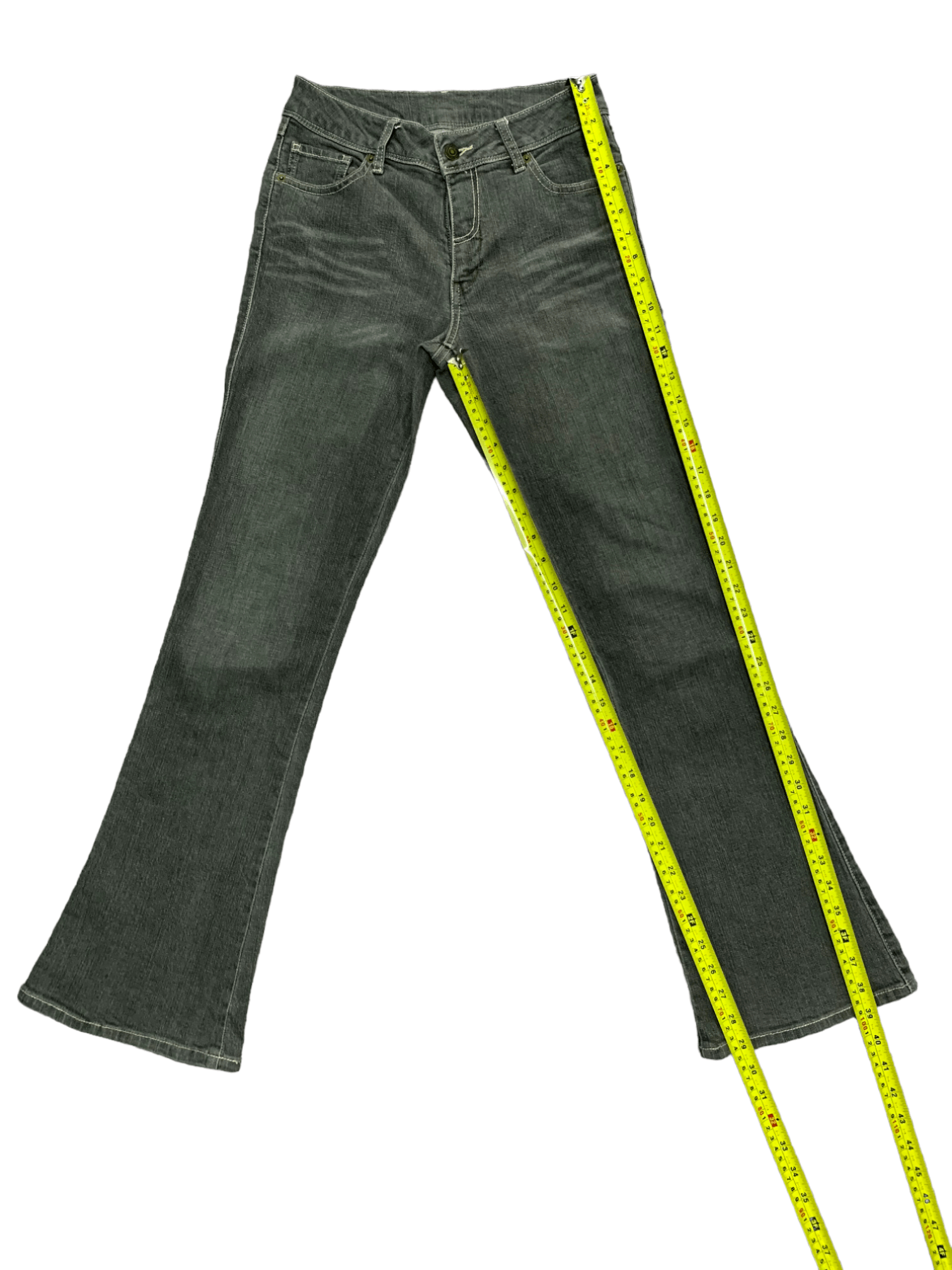 Japanese Brand Vintage Japanese Brand Faded Wash Flare Jeans 26x29 Size US 26 / EU 42 - 9 Thumbnail