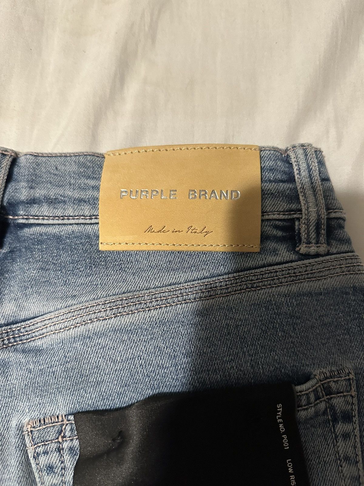 Purple Brand Purple Brand Light Faded Indigo Size US 30 / EU 46 - 5 Thumbnail