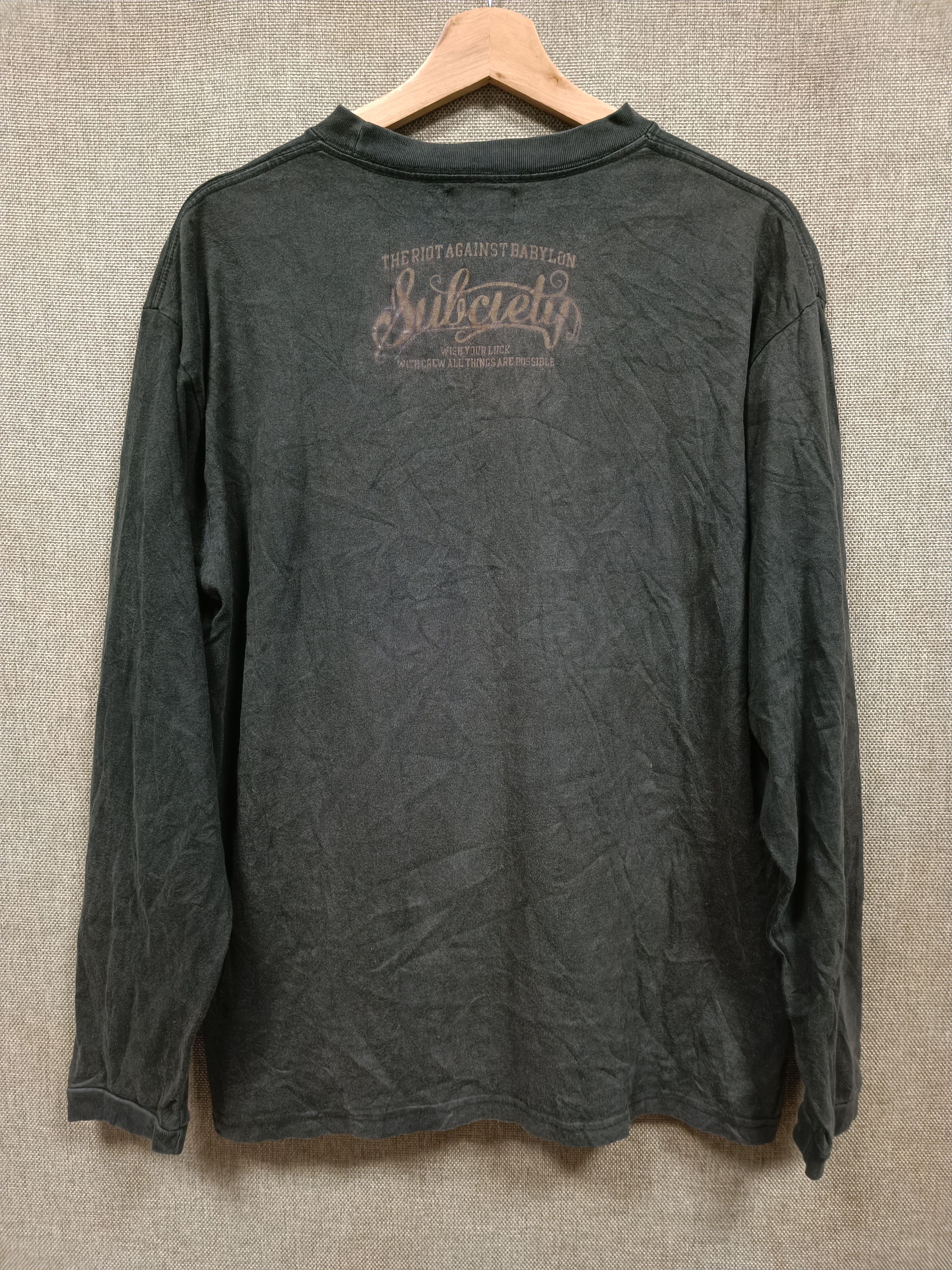 Seditionaries × Vintage vintage t shirt subciety the riot againt babylon Size US L / EU 52-54 / 3 - 2 Thumbnail