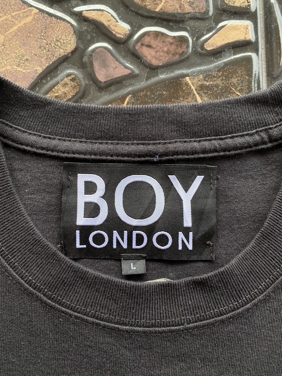Boy London 💥Vintage BOY LONDON “T-Cross” Punk / Seditionaries Tshirt Size US L / EU 52-54 / 3 - 8 Thumbnail