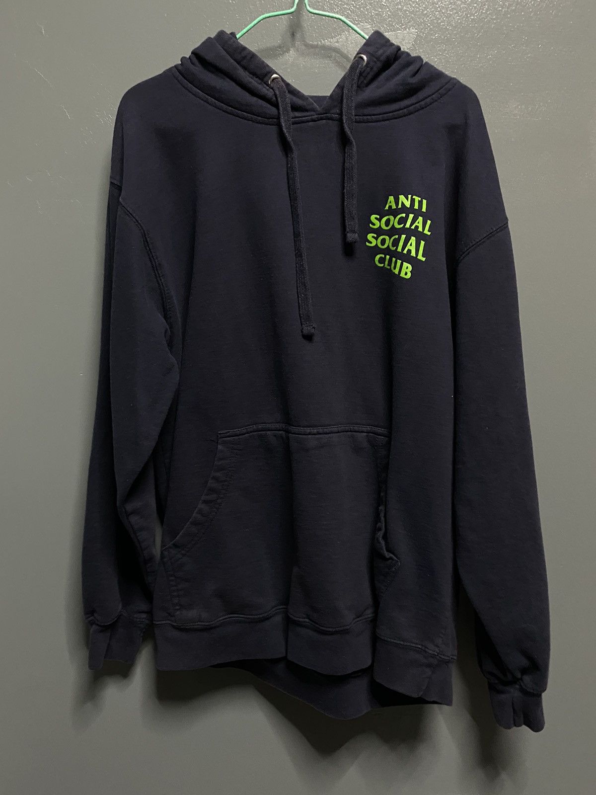 Anti Social Social Club Anti social social club logo hoodie navy bogo Size US M / EU 48-50 / 2 - 2 Thumbnail