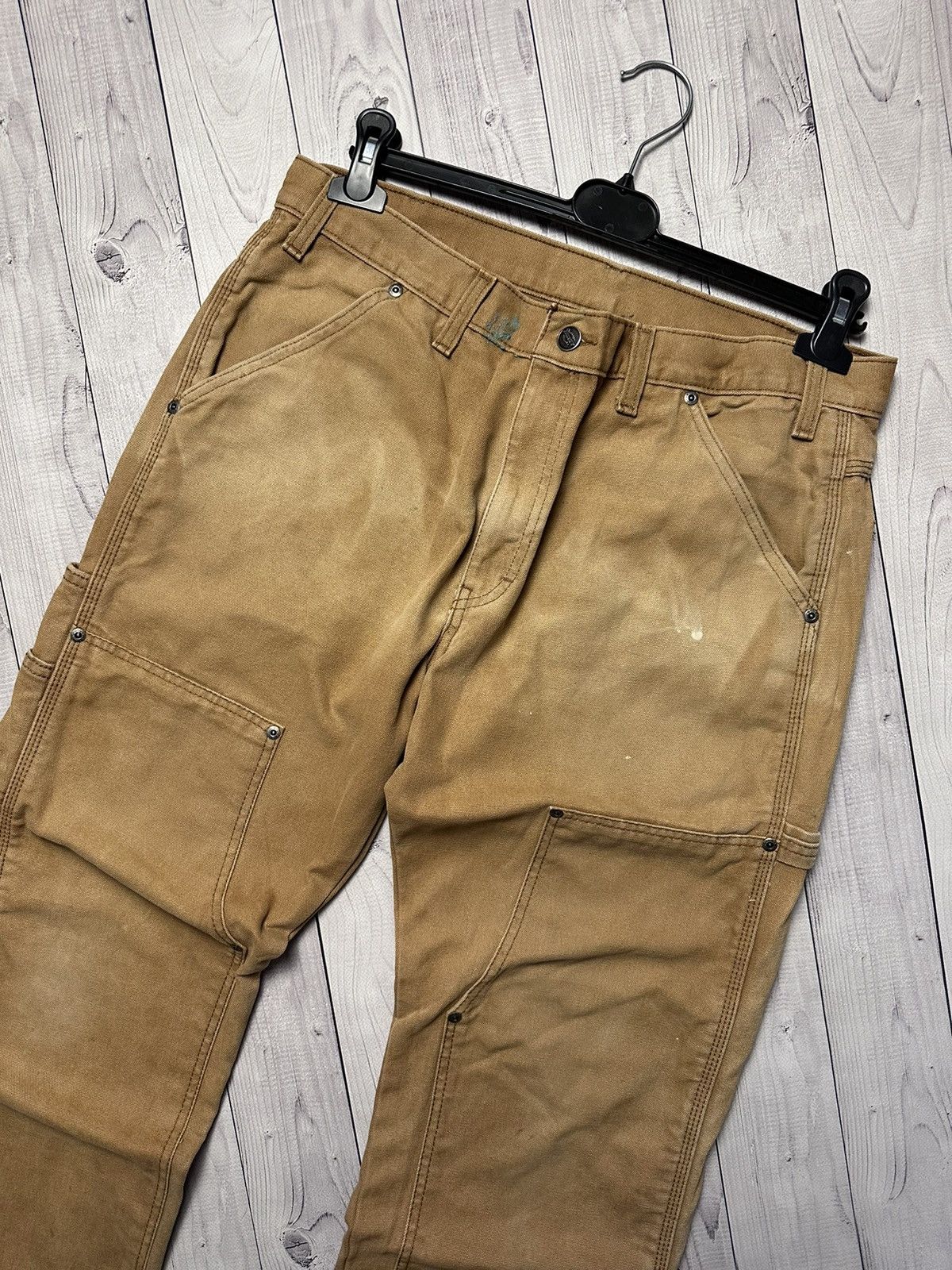 Dickies × Vintage Vintage Dickies cargo work pants pockets distressed size 34 Size US 34 / EU 50 - 7 Thumbnail