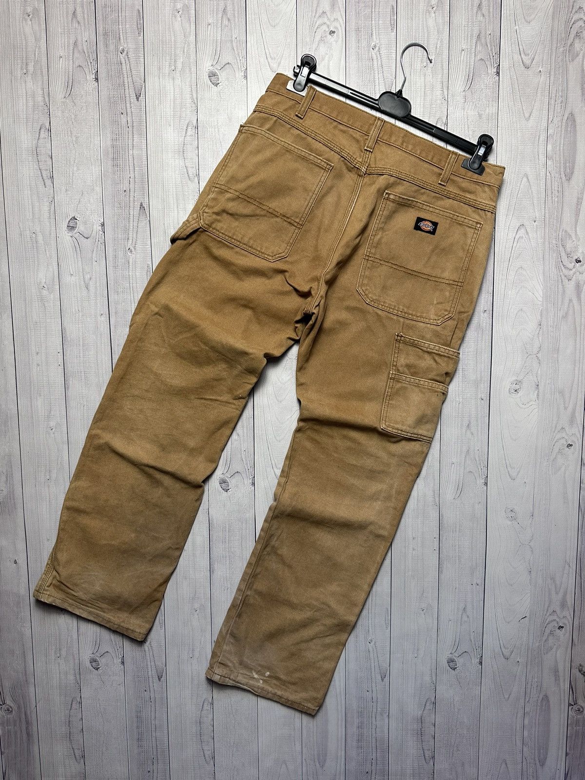 Dickies × Vintage Vintage Dickies cargo work pants pockets distressed size 34 Size US 34 / EU 50 - 2 Thumbnail