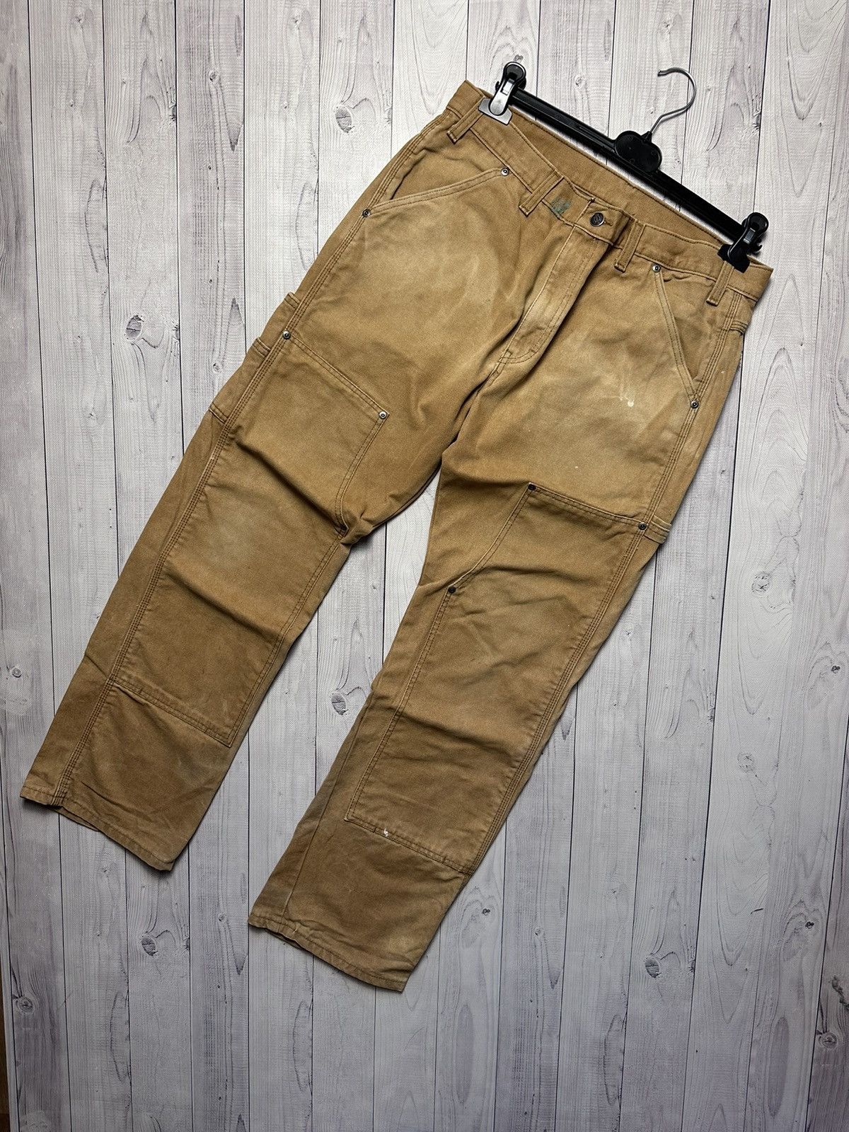 Dickies × Vintage Vintage Dickies cargo work pants pockets distressed size 34 Size US 34 / EU 50 - 5 Thumbnail