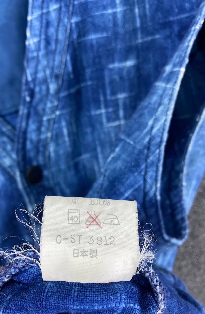 Japanese Brand Vintage Japanese Acid Wash Style Denim Vest Size L / US 10 / IT 46 - 5 Thumbnail
