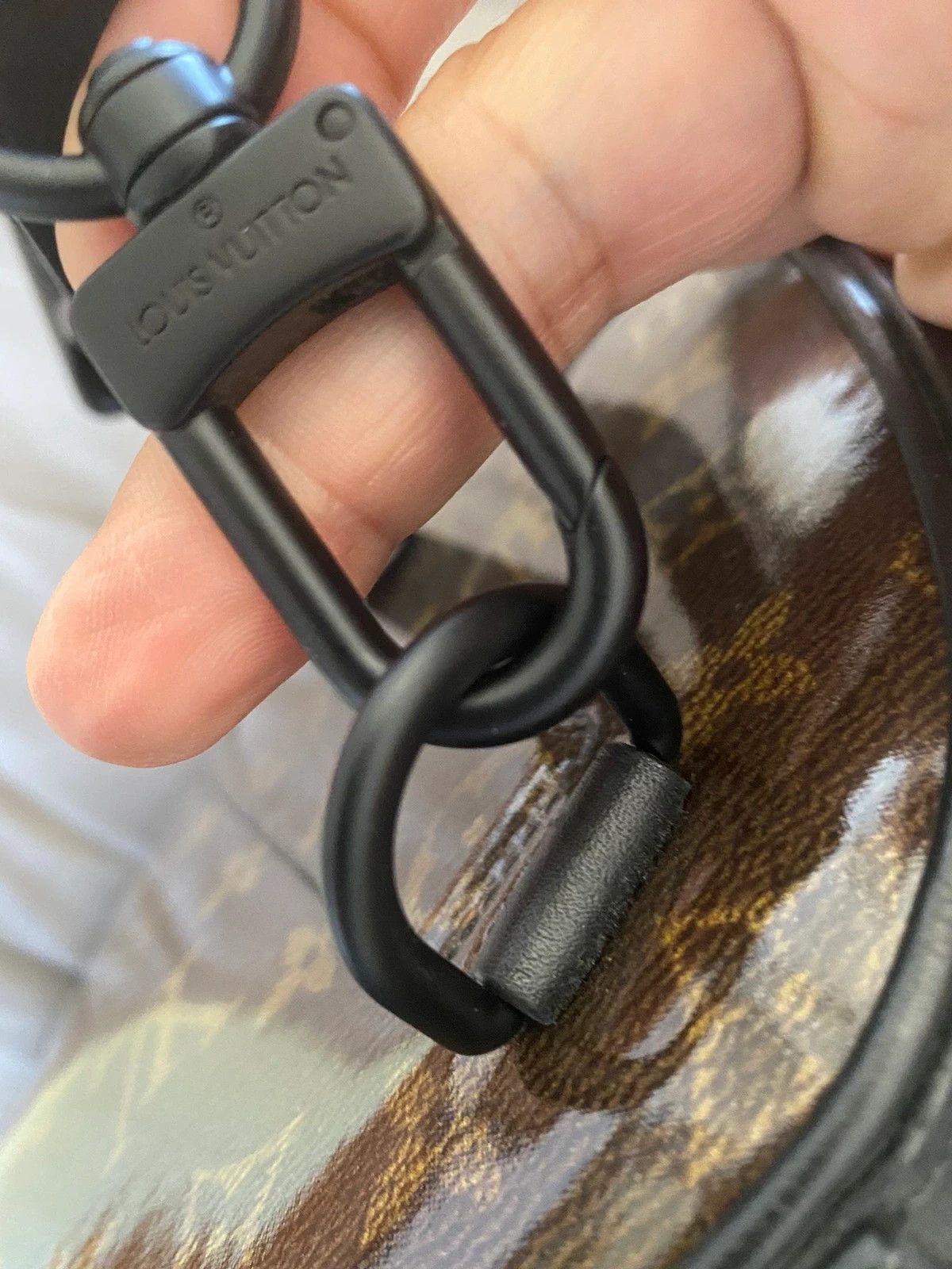 Kim Jones × Louis Vuitton glazed monogram keepall Bag in Brown Color Size ONE SIZE - 10 Thumbnail
