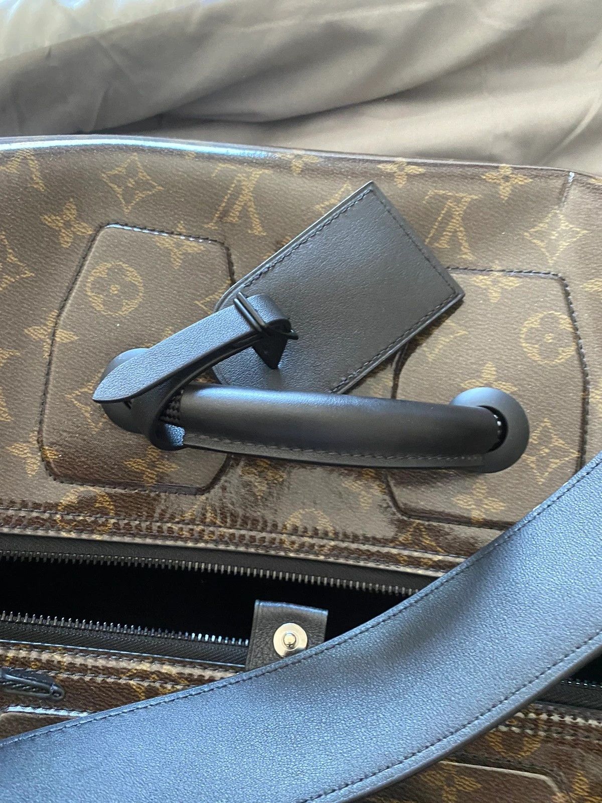 Kim Jones × Louis Vuitton glazed monogram keepall Bag in Brown Color Size ONE SIZE - 5 Thumbnail