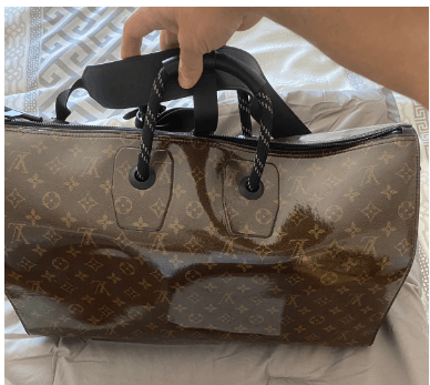 Kim Jones × Louis Vuitton glazed monogram keepall Bag in Brown Color Size ONE SIZE - 2 Thumbnail