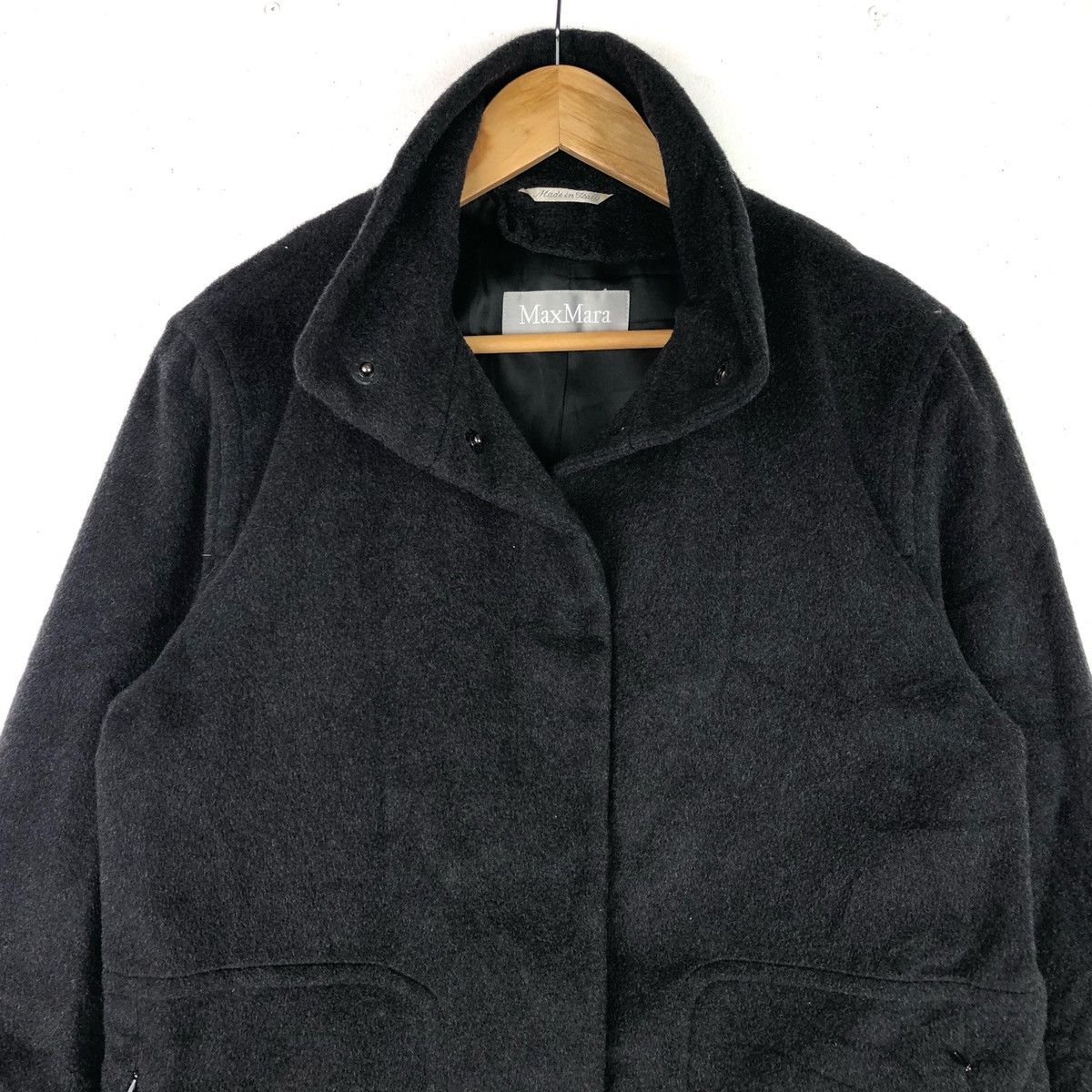 Max Mara Max Mara wool jacket ITALIAN FASHION Size L / US 10 / IT 46 - 3 Thumbnail