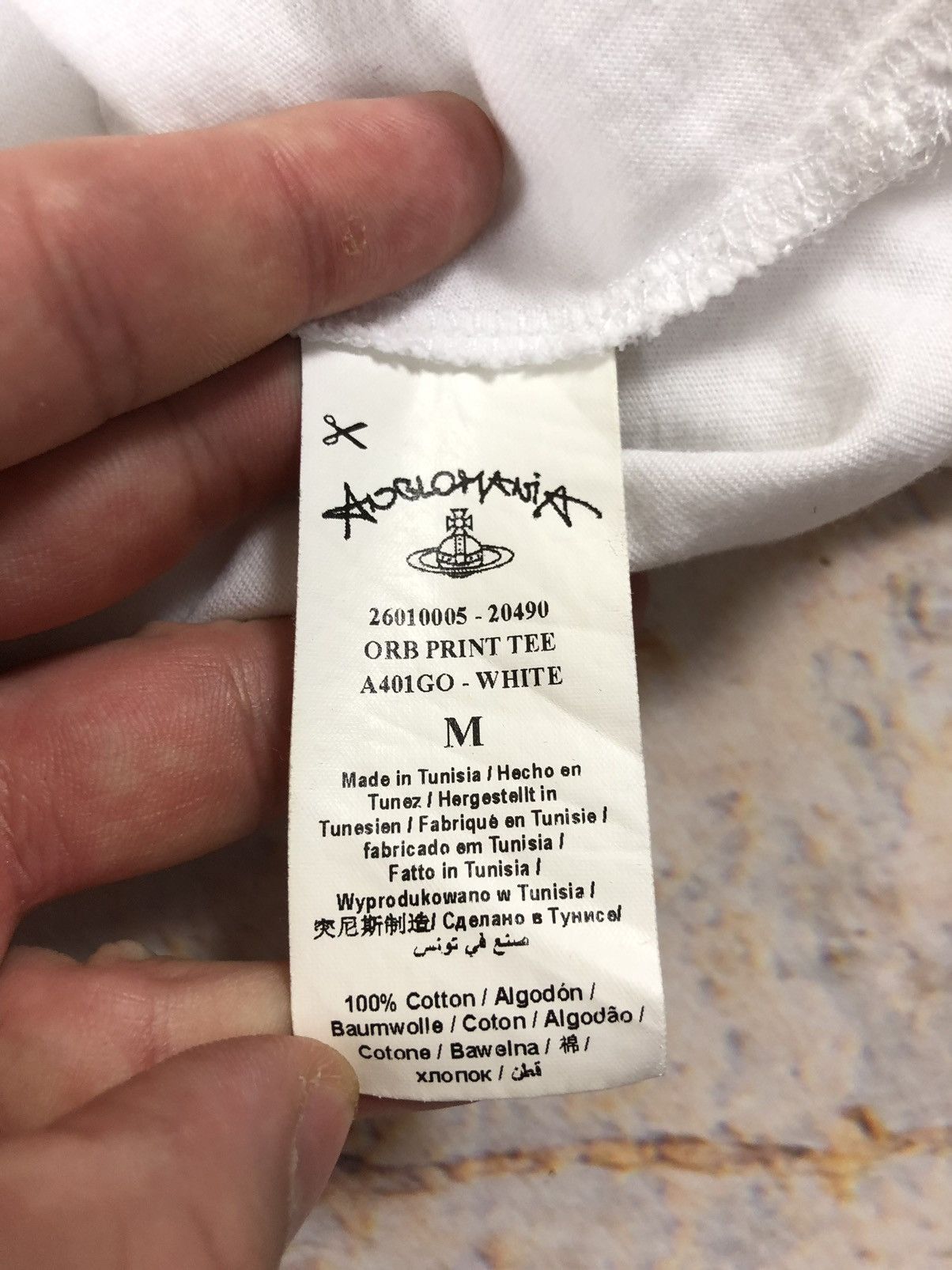Vivienne Westwood Vivienne Westwood white T-shirt Size US M / EU 48-50 / 2 - 4 Thumbnail