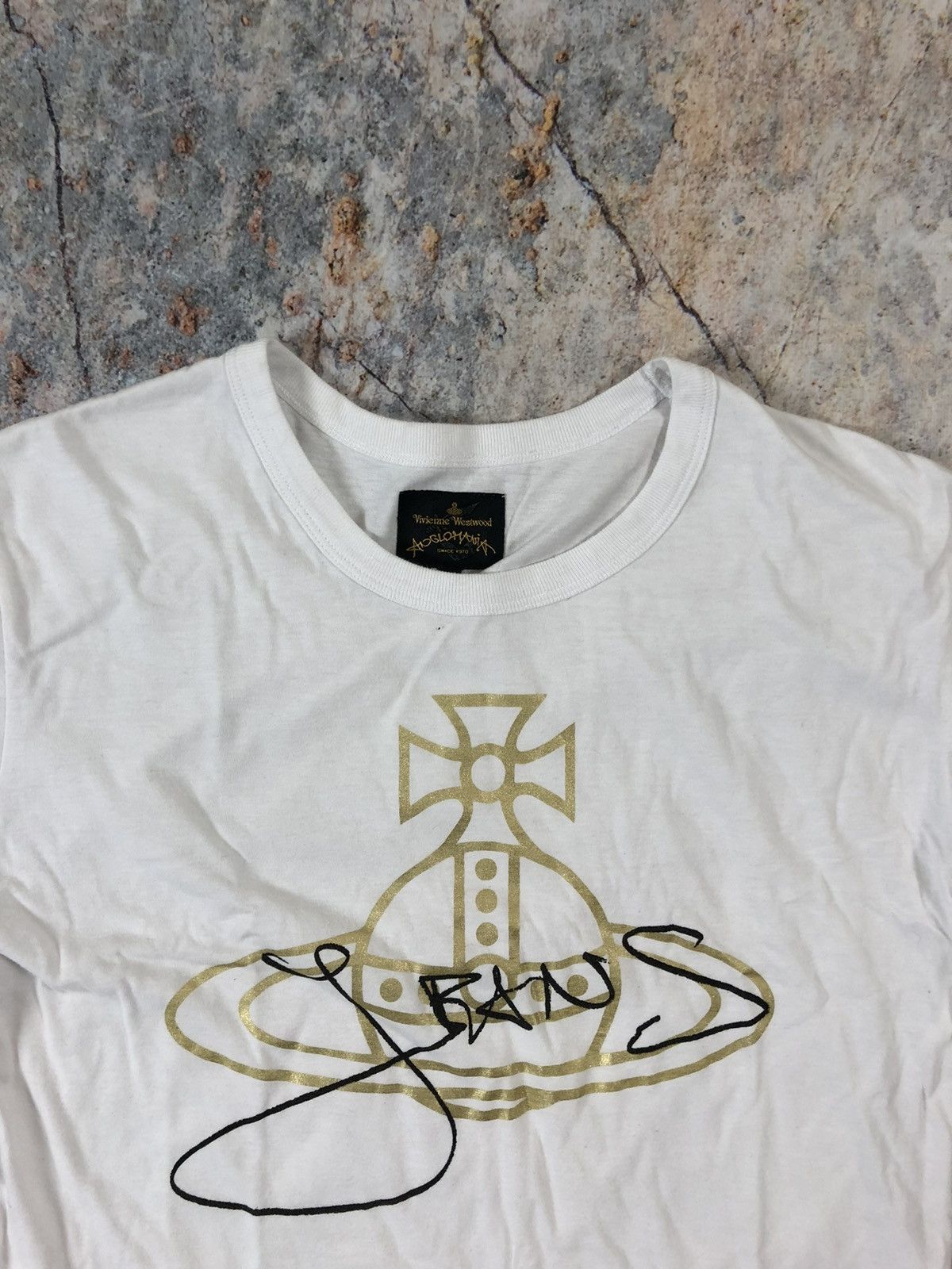 Vivienne Westwood Vivienne Westwood white T-shirt Size US M / EU 48-50 / 2 - 2 Thumbnail
