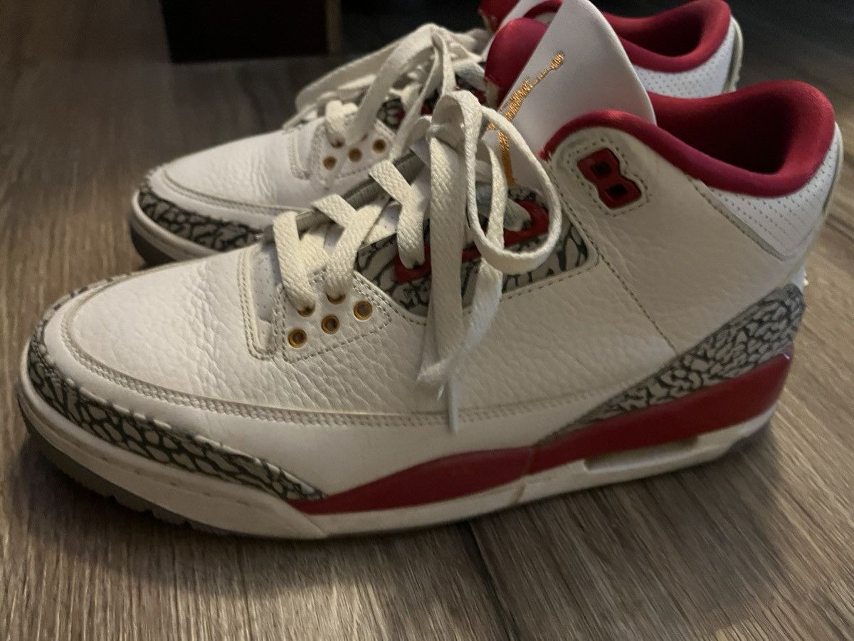 Jordan Brand Jordan 3 cardinals 9.5 Size US 9.5 / EU 42-43 - 1 Thumbnail