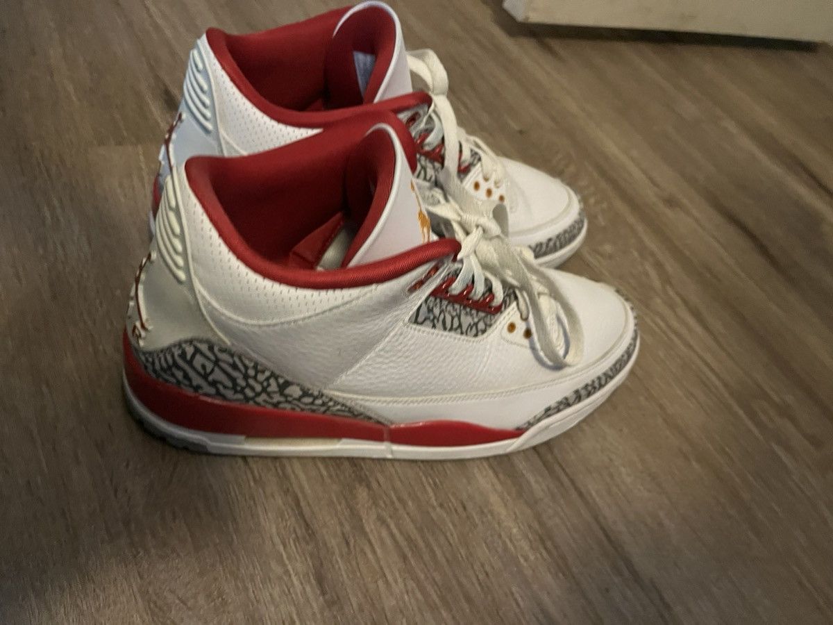 Jordan Brand Jordan 3 cardinals 9.5 Size US 9.5 / EU 42-43 - 3 Thumbnail
