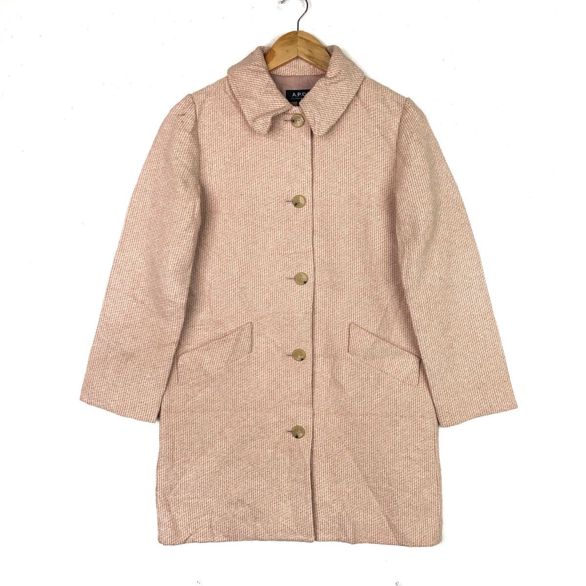 A.P.C. A.P.C long Blazer Fashion Designer Casual Size US S / EU 44-46 / 1 - 1 Thumbnail