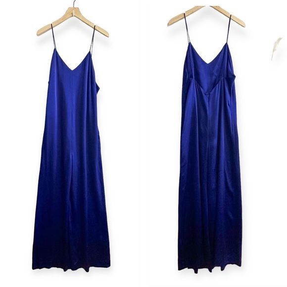 Rosetta Getty New with tag Rosetta Getty Camisole Wide Leg Jumpsuit Blue Size 34" / US 12 / IT 48 - 1 Thumbnail