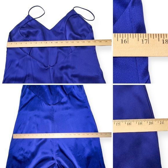 Rosetta Getty New with tag Rosetta Getty Camisole Wide Leg Jumpsuit Blue Size 34" / US 12 / IT 48 - 10 Thumbnail