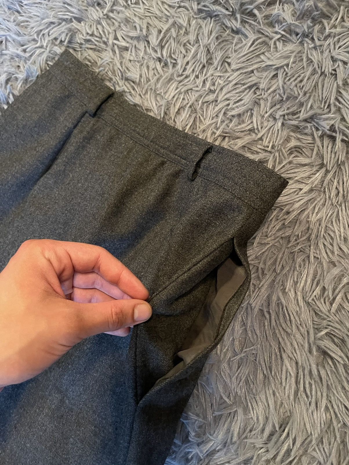 Valentino × Vintage Valentino studio 80s vintage wool skirt Size 27" / US 4 / IT 40 - 6 Thumbnail