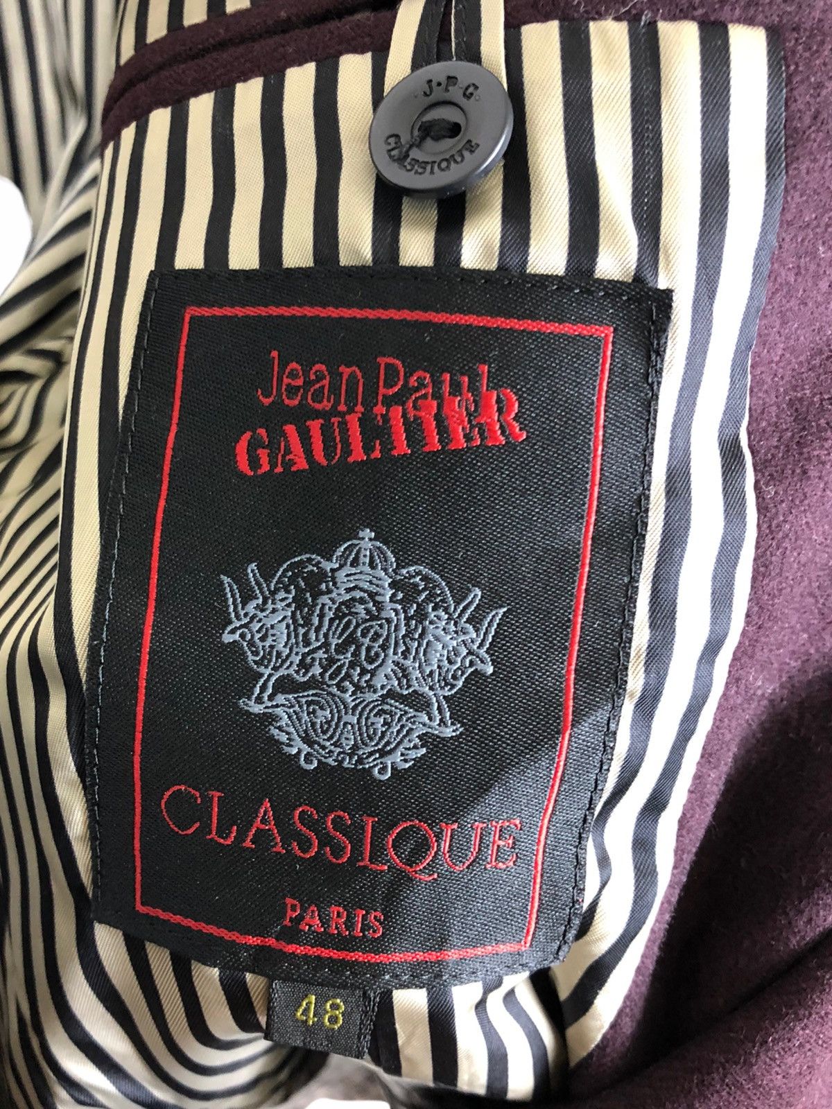 Jean Paul Gaultier Jean Paul gaultier classique paris blazer/coat Size 38R - 4 Thumbnail