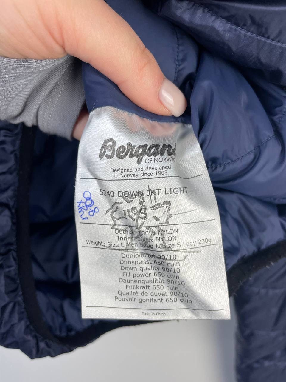 Vintage Bergans outdoor down jacket size S Size US S / EU 44-46 / 1 - 3 Thumbnail