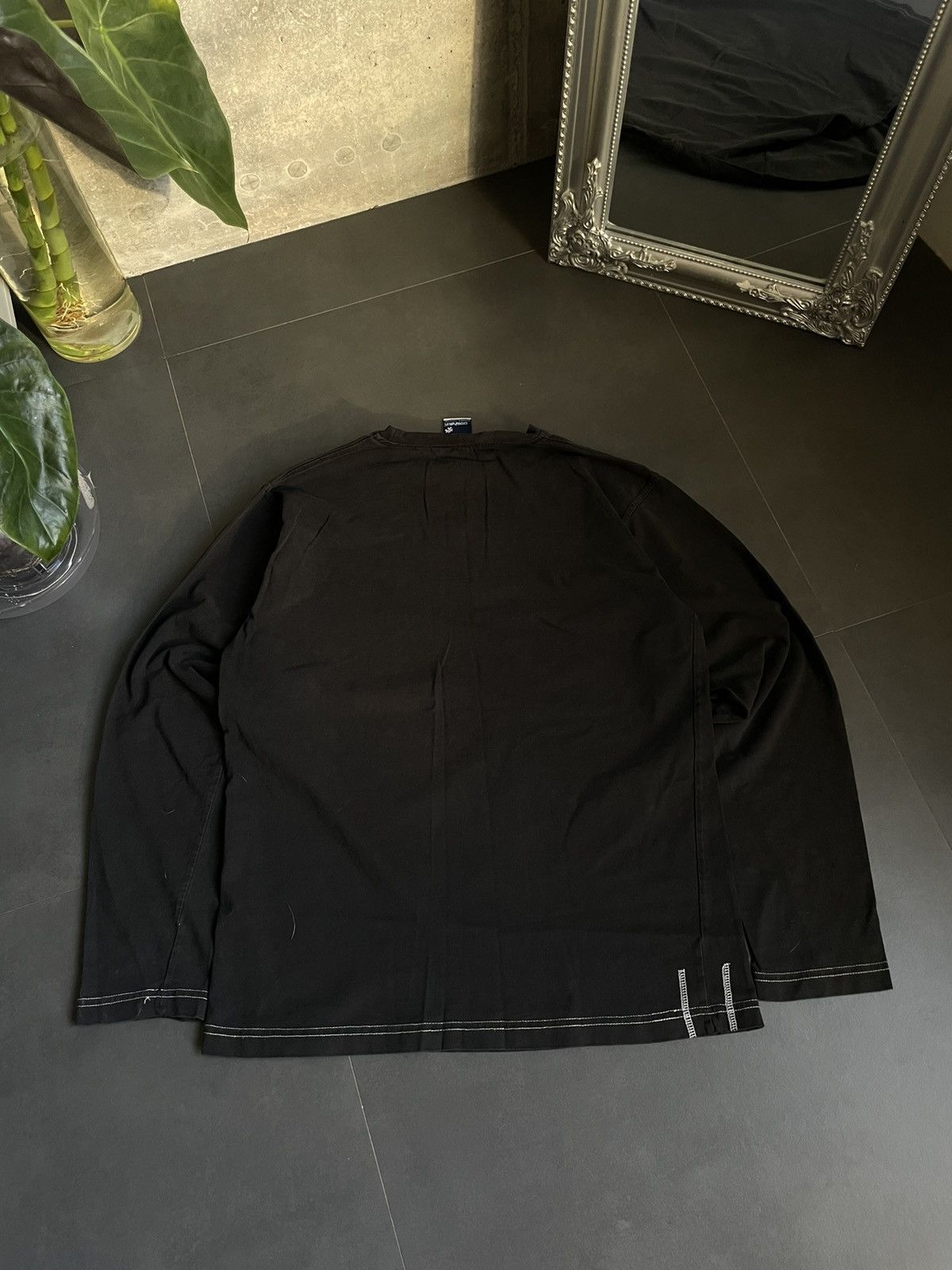Japanese Brand Rare Vintage Y2k Faded Anarchy 24/7 Distressed LongSleeve Size US L / EU 52-54 / 3 - 6 Thumbnail