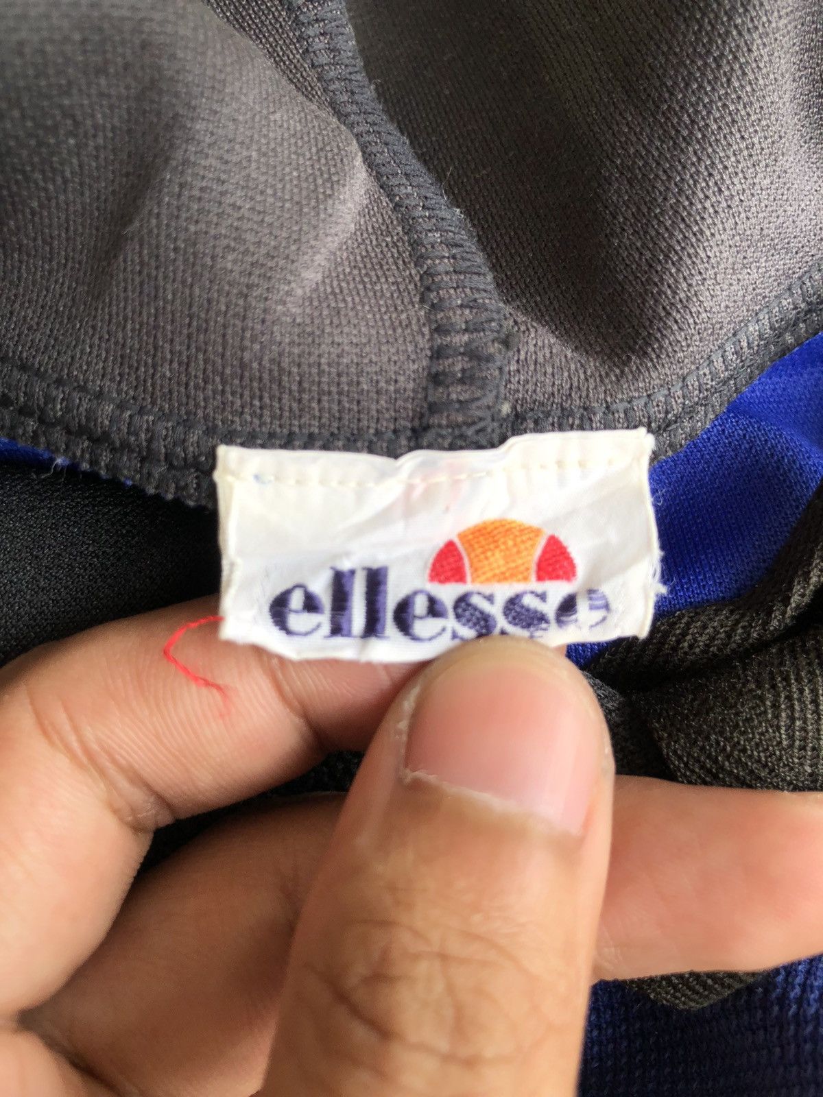 Ellesse 1980s Ellesse 🇮🇹 Tennis Mascot Color Block Hoodie Sweater Size US XL / EU 56 / 4 - 9 Thumbnail