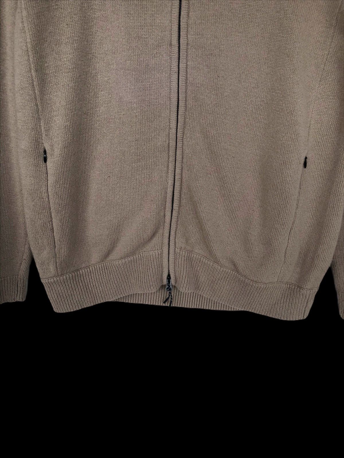 Japanese Brand Numerals 🇯🇵 "3" Back Print Logo O/S Zipper Sweater Size US L / EU 52-54 / 3 - 5 Thumbnail
