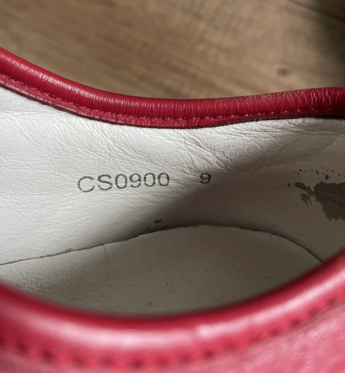 Dolce & Gabbana Dolce&Gabbana Sport Low Top Red leather Sneakers Shoes Size US 10 / EU 43 - 8 Thumbnail