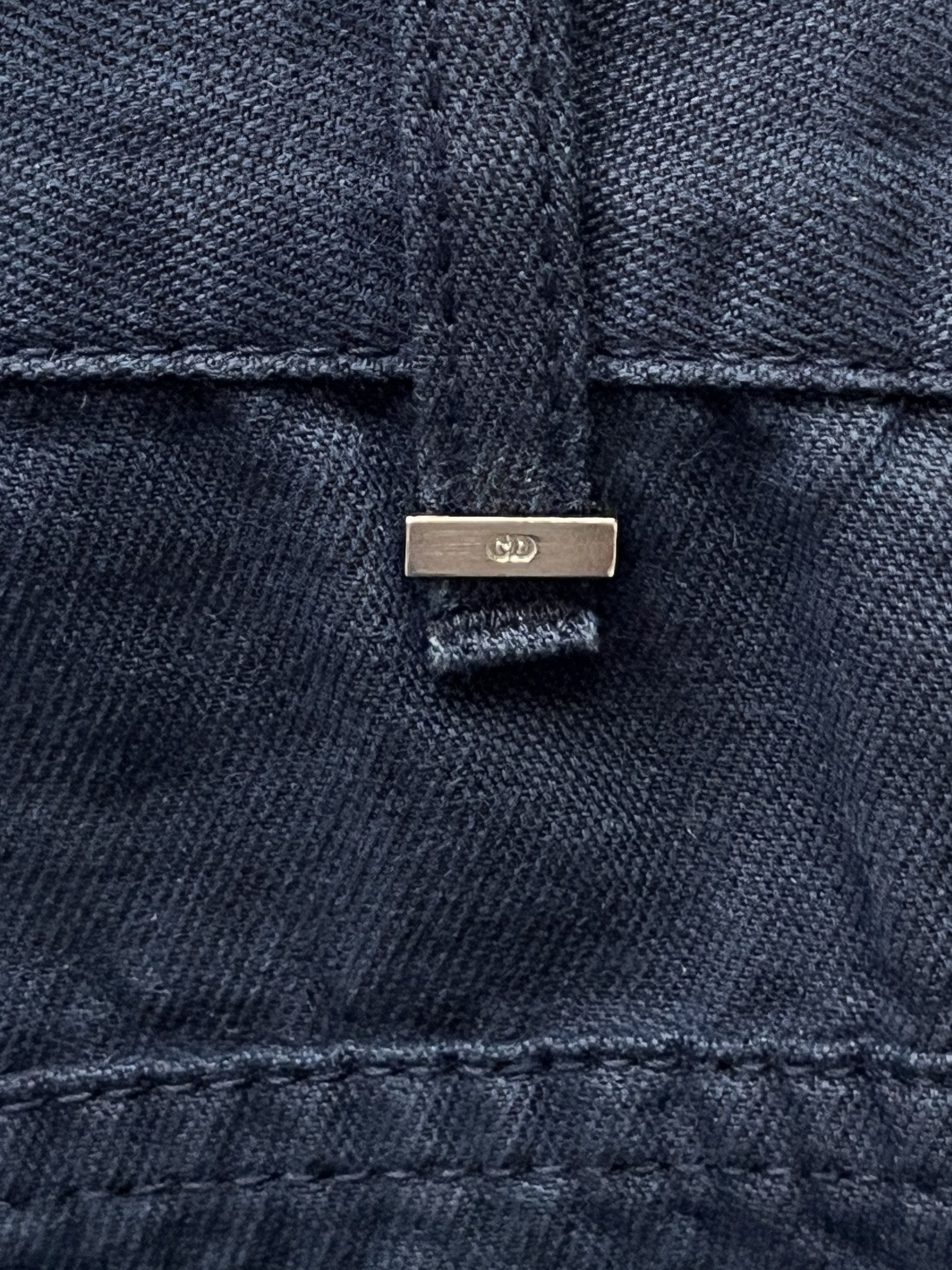 Dior ⚡️QUICK SALE⚡️Dior KVA Hedi Slimane Navy Jeans Pants Size US 32 / EU 48 - 3 Thumbnail