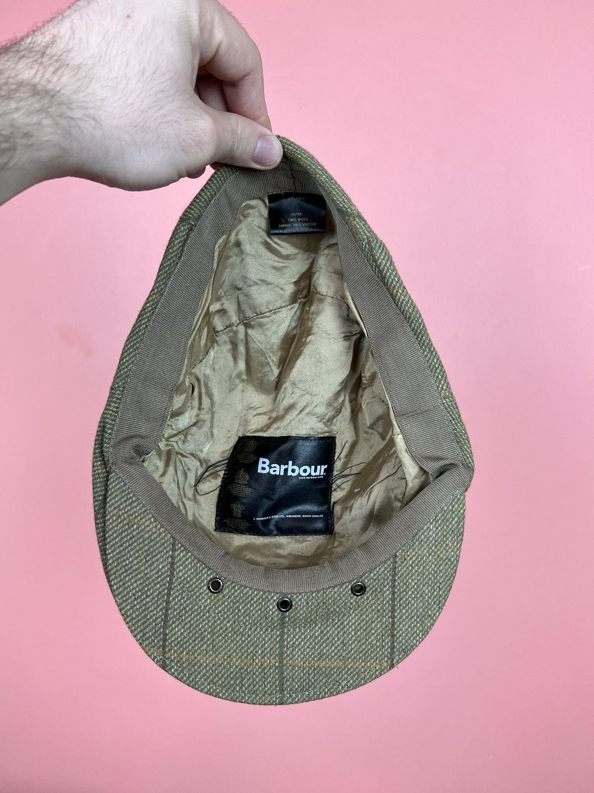 Barbour Barbour wool xxl cap newsboy streetwear Size ONE SIZE - 3 Thumbnail