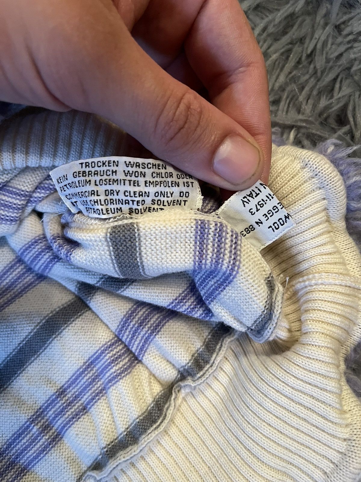 Vintage × Yves Saint Laurent Yves Saint Laurent YSL tricots 80s vintage striped sweater Size S / US 4 / IT 40 - 5 Thumbnail