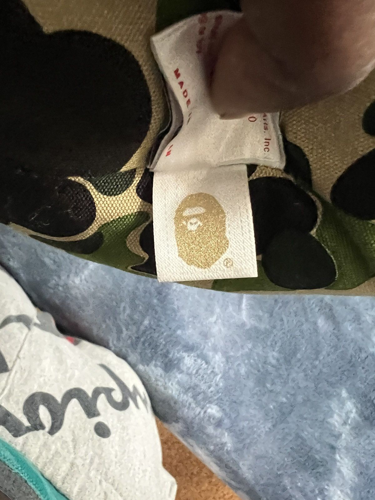 Andy Warhol × Bape Banana cushion green camo sz M Size ONE SIZE - 7 Thumbnail