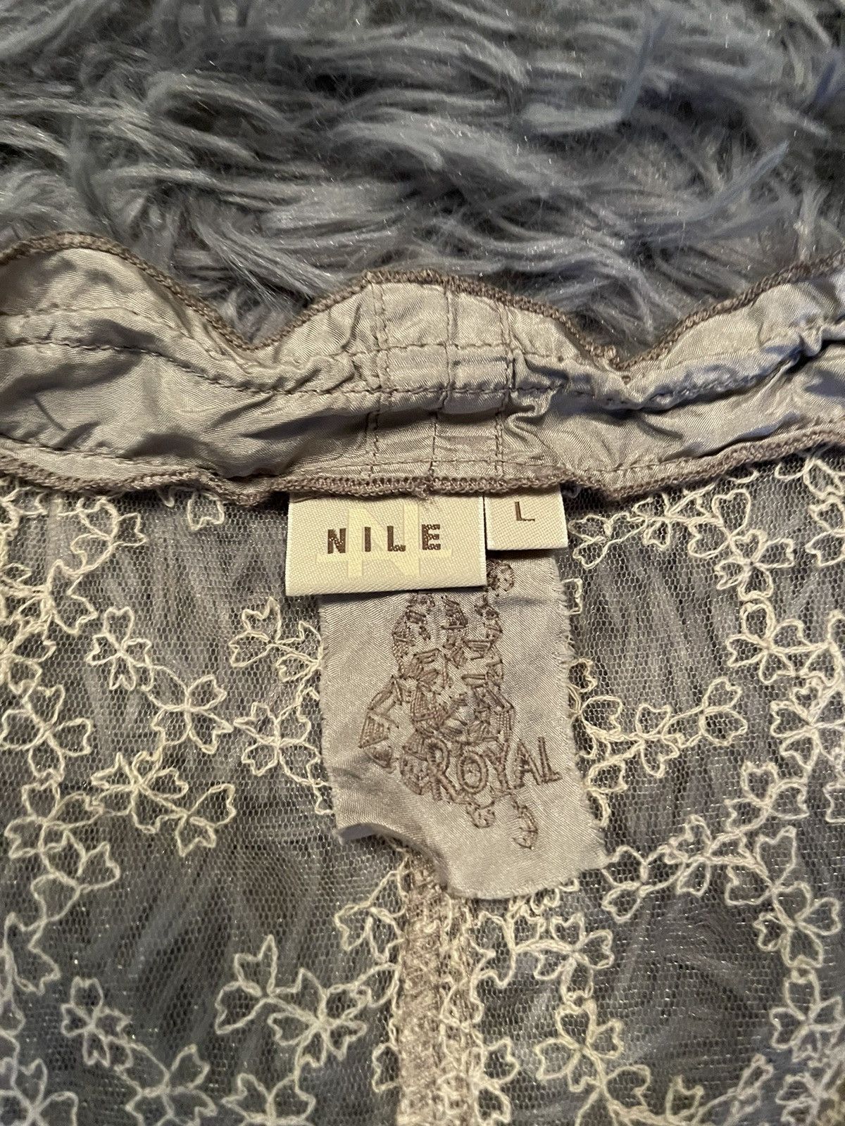 Japanese Brand × Vintage Nile Avant Garde Y2K vintage mesh blouse Size L / US 10 / IT 46 - 2 Thumbnail