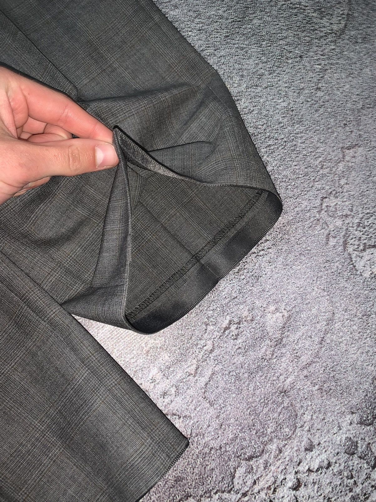 Designer × Hugo Boss Hugo boss 42E casual suit blazer jacket + pants trousers Size 42R - 22 Thumbnail