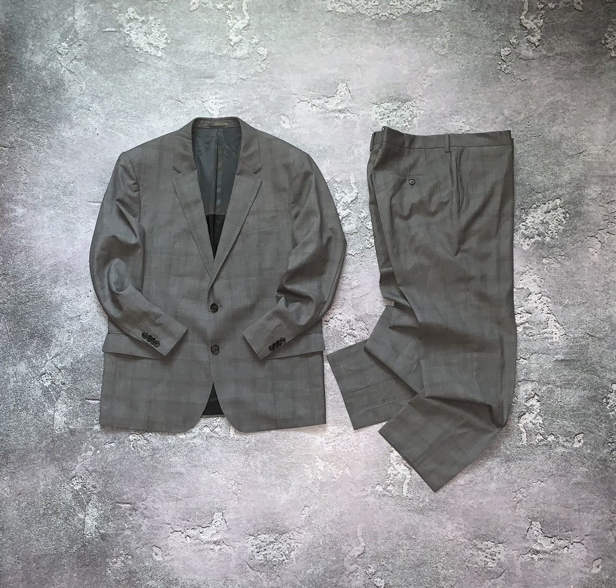 Designer × Hugo Boss Hugo boss 42E casual suit blazer jacket + pants trousers Size 42R - 5 Thumbnail