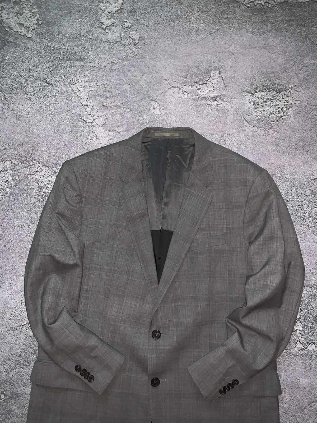 Designer × Hugo Boss Hugo boss 42E casual suit blazer jacket + pants trousers Size 42R - 9 Thumbnail