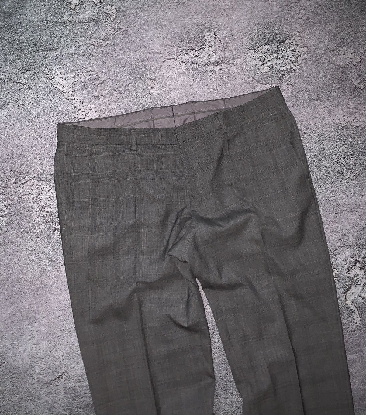 Designer × Hugo Boss Hugo boss 42E casual suit blazer jacket + pants trousers Size 42R - 19 Thumbnail