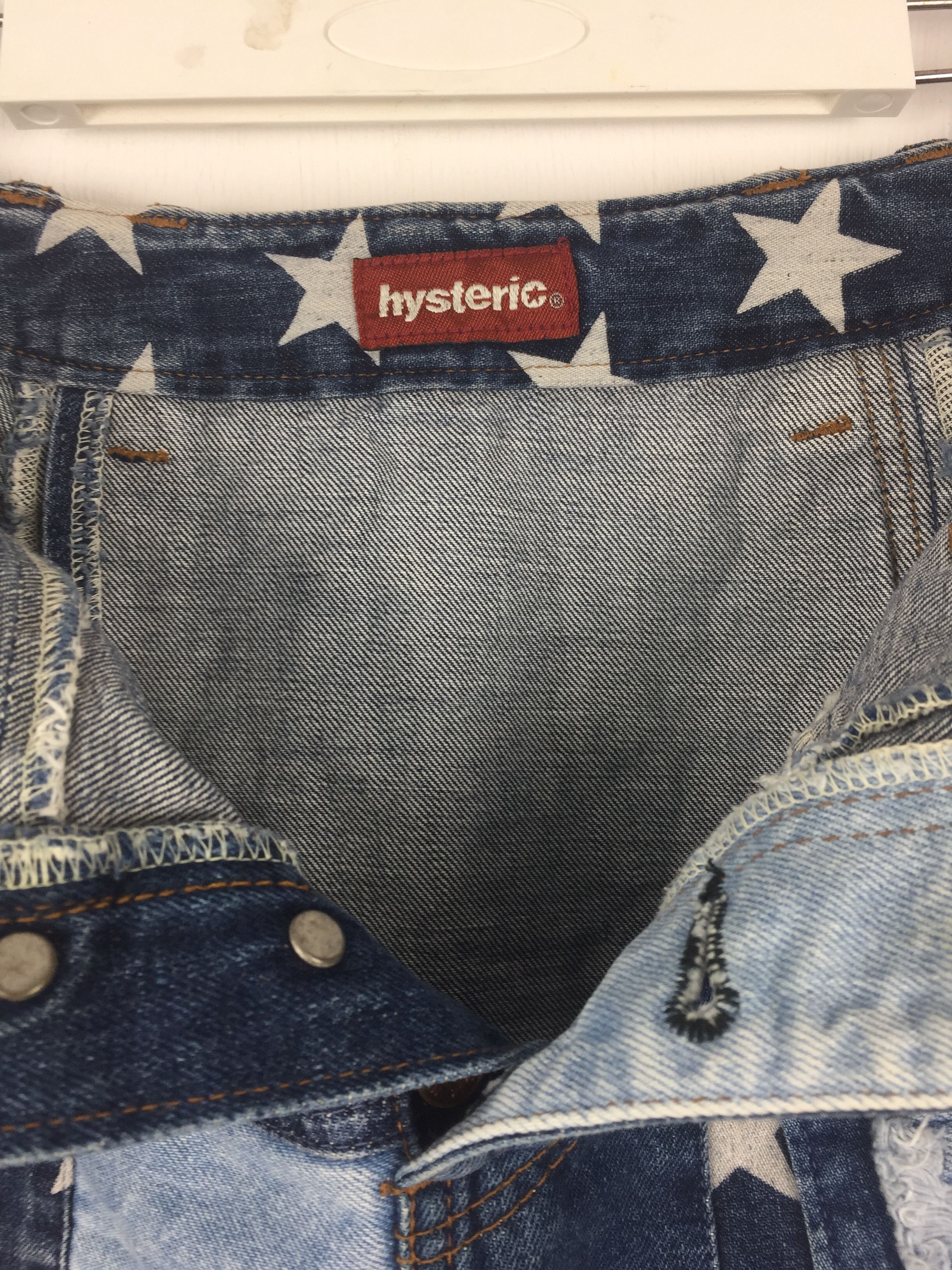 Hysteric Glamour Vintage Hysteric Glamour Selvedge Denim Patchwork Skirt Size 27" / US 4 / IT 40 - 6 Thumbnail