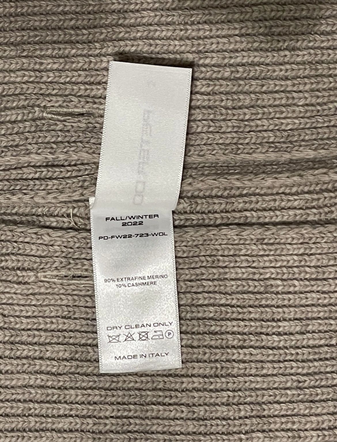Peter Do PETER DO - CREW NECK CAPE SWEATER - FW22 Size S / US 4 / IT 40 - 10 Thumbnail