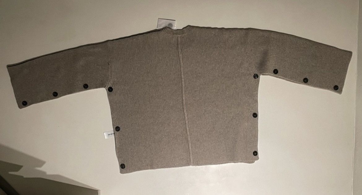 Peter Do PETER DO - CREW NECK CAPE SWEATER - FW22 Size S / US 4 / IT 40 - 8 Thumbnail