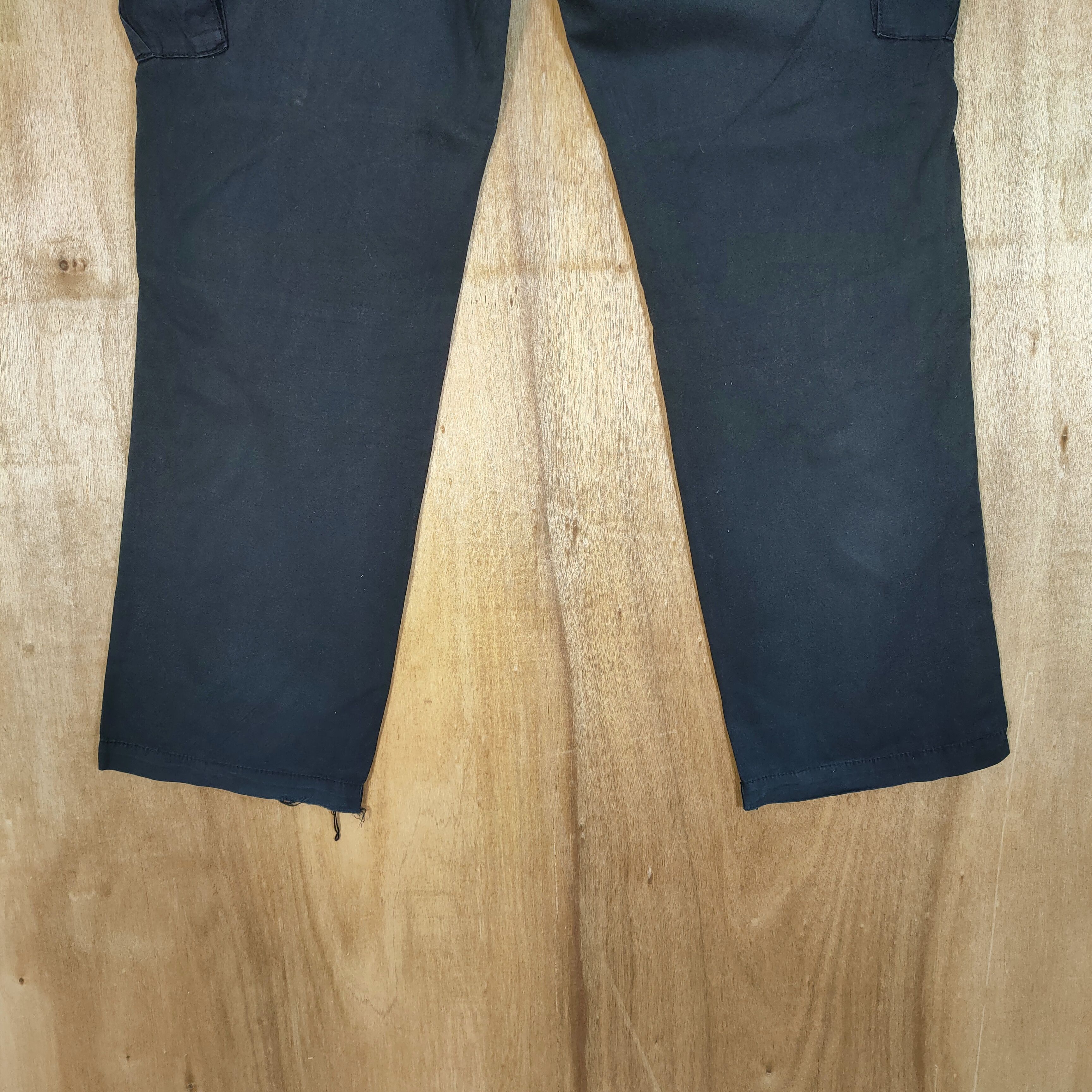 Japanese Brand BROWNY BLACK CARGO PANTS MULTIPOCKET Size US 32 / EU 48 - 7 Thumbnail