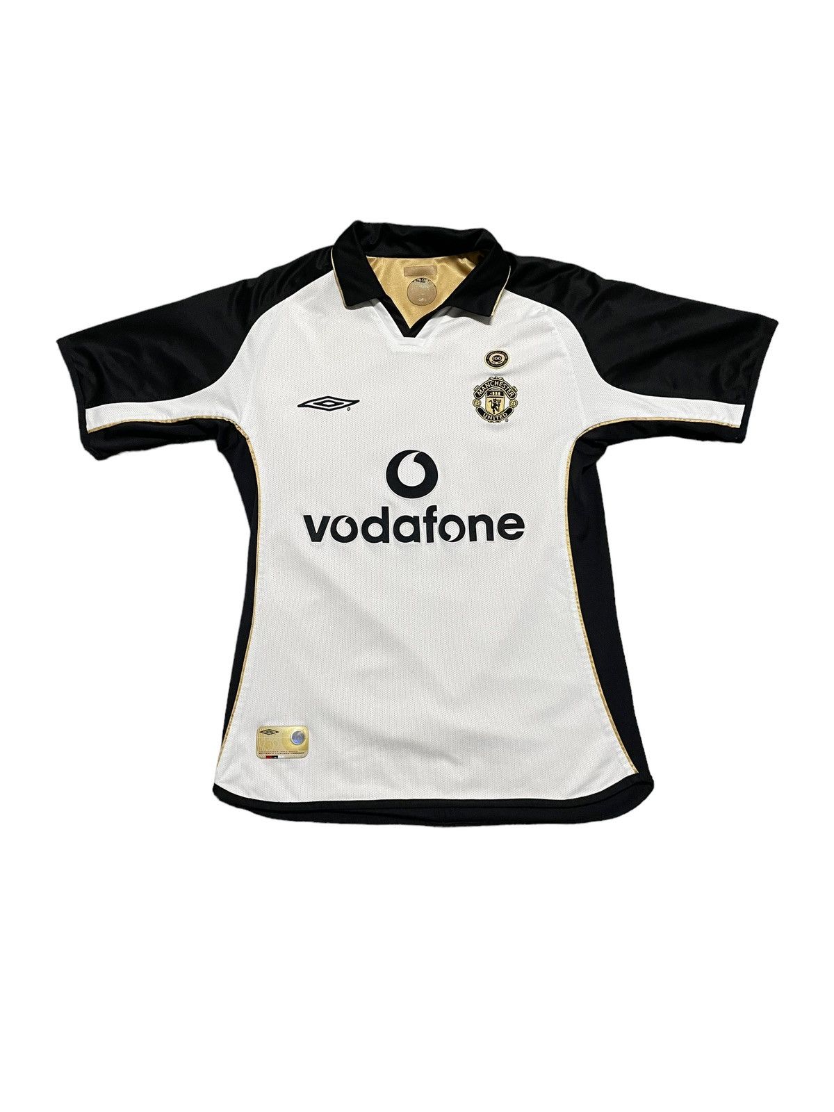 Umbro 2001 2002 Manchester United Umbro Vintage Reversible Jersey Size US S / EU 44-46 / 1 - 2 Thumbnail