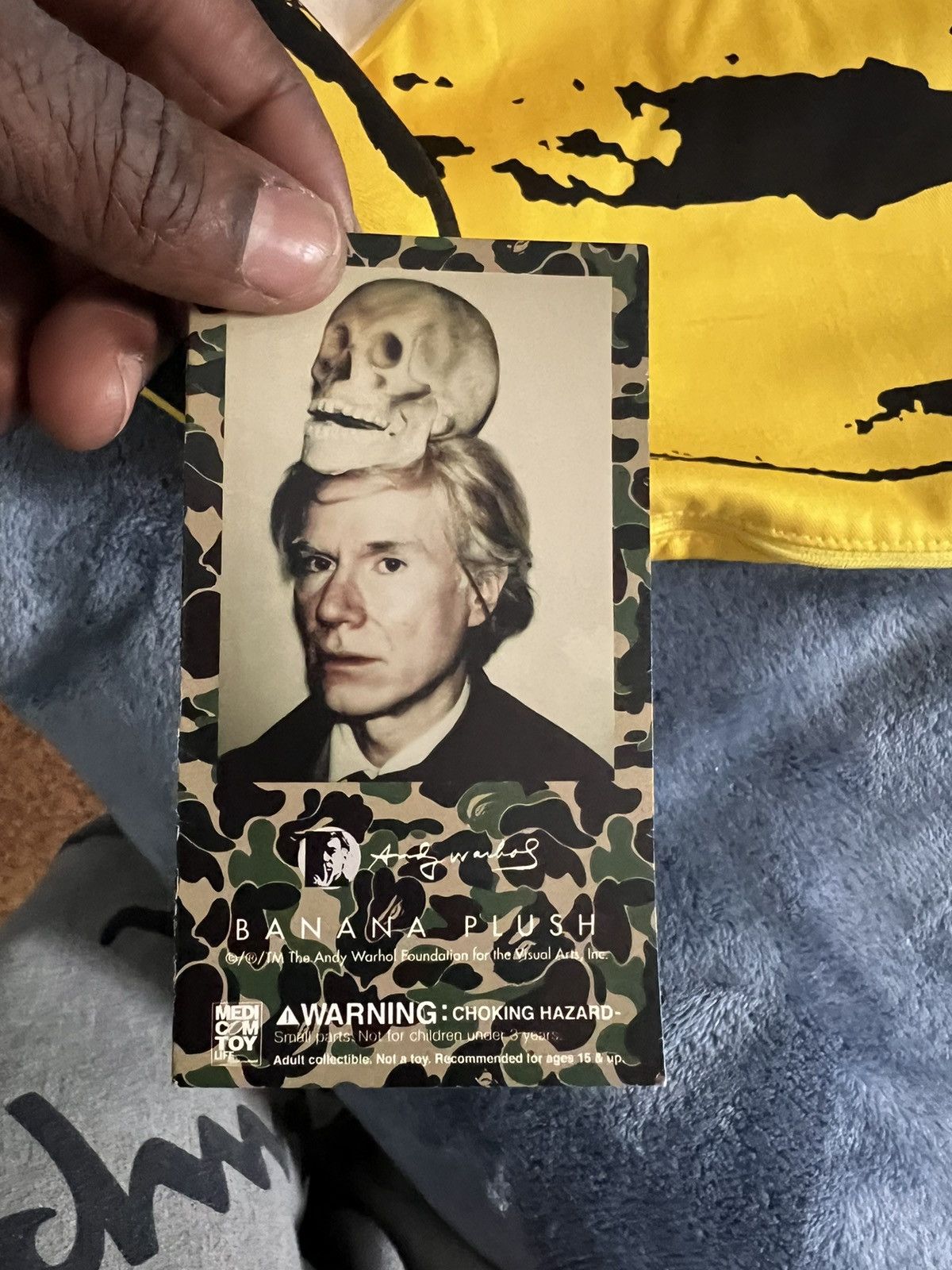 Andy Warhol × Bape Banana cushion pink camo sz M Size ONE SIZE - 9 Thumbnail
