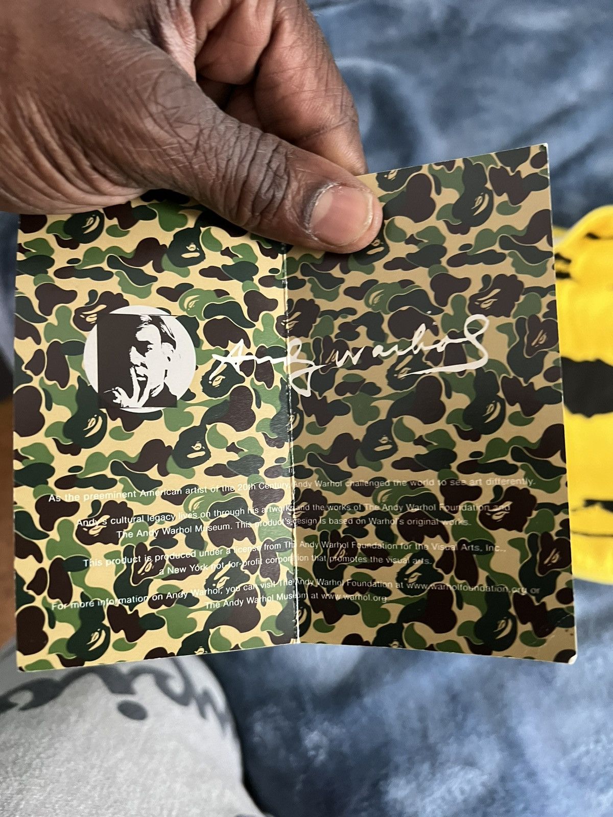 Andy Warhol × Bape Banana cushion pink camo sz M Size ONE SIZE - 10 Thumbnail