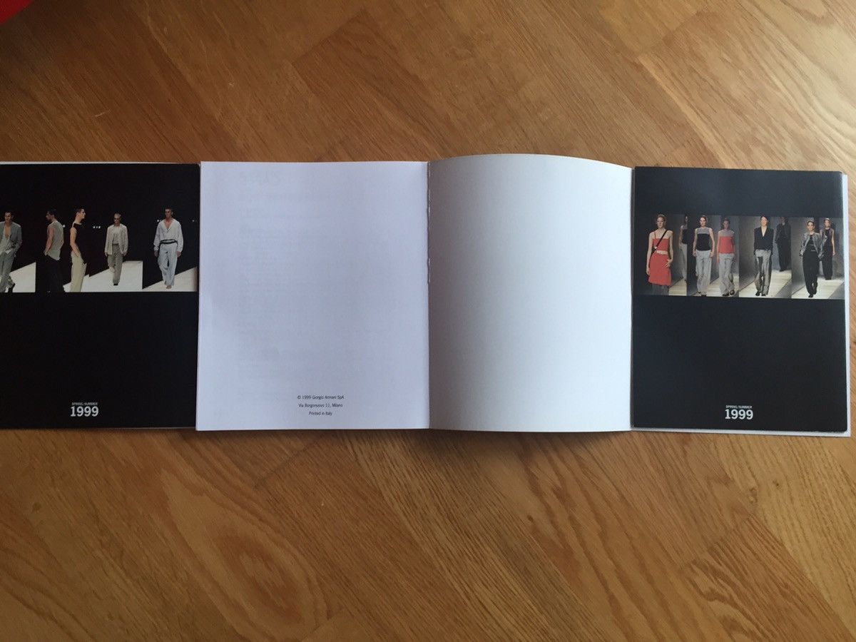 Emporio Armani EMPORIO ARMANI MENS & WOMENS LOOKBOOK - SS 1999 Size ONE SIZE - 19 Thumbnail