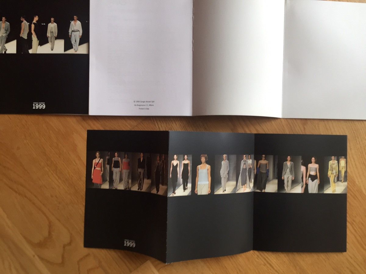 Emporio Armani EMPORIO ARMANI MENS & WOMENS LOOKBOOK - SS 1999 Size ONE SIZE - 20 Thumbnail